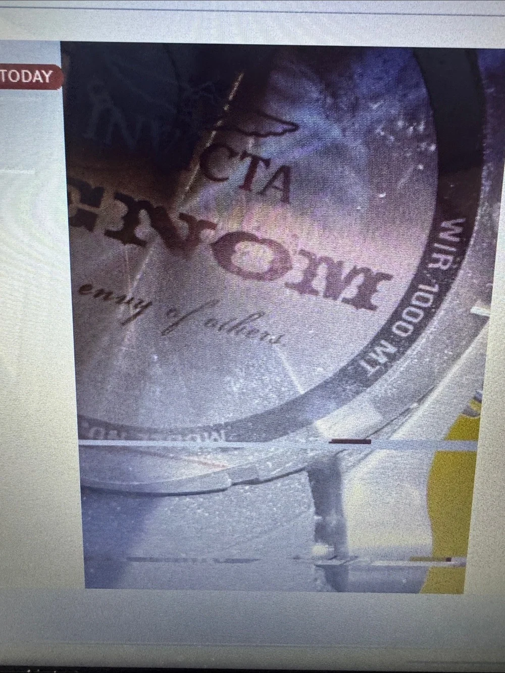 Invicta venom Silver and Black Men's Chronograph Watch